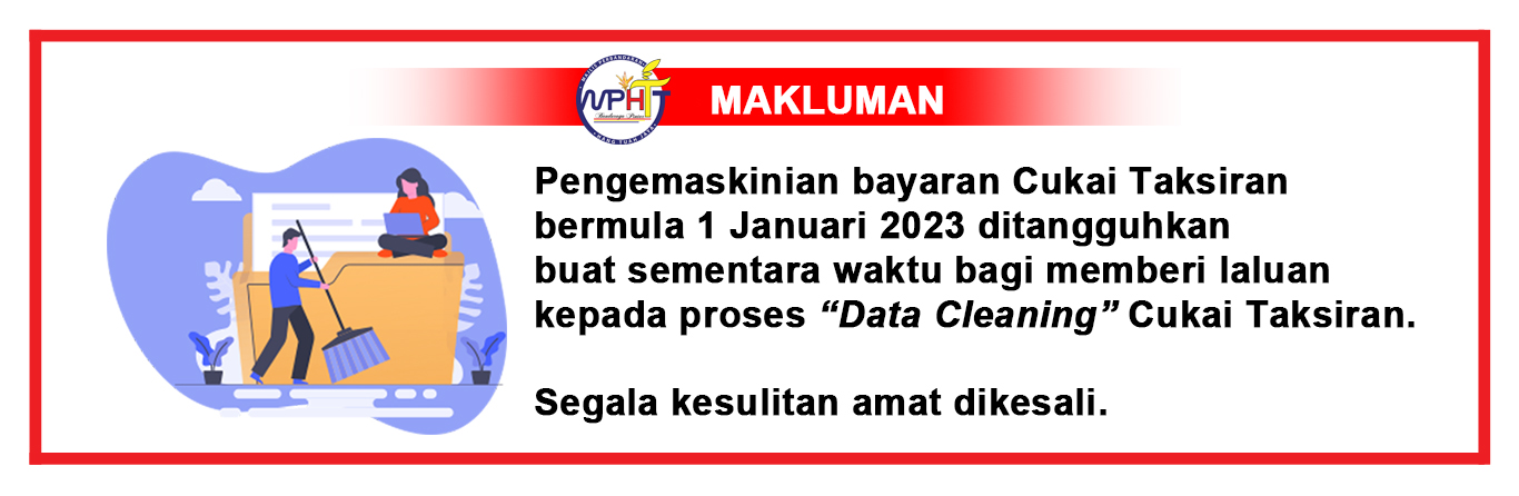 Pengemaskinian bayaran cukai taksiran